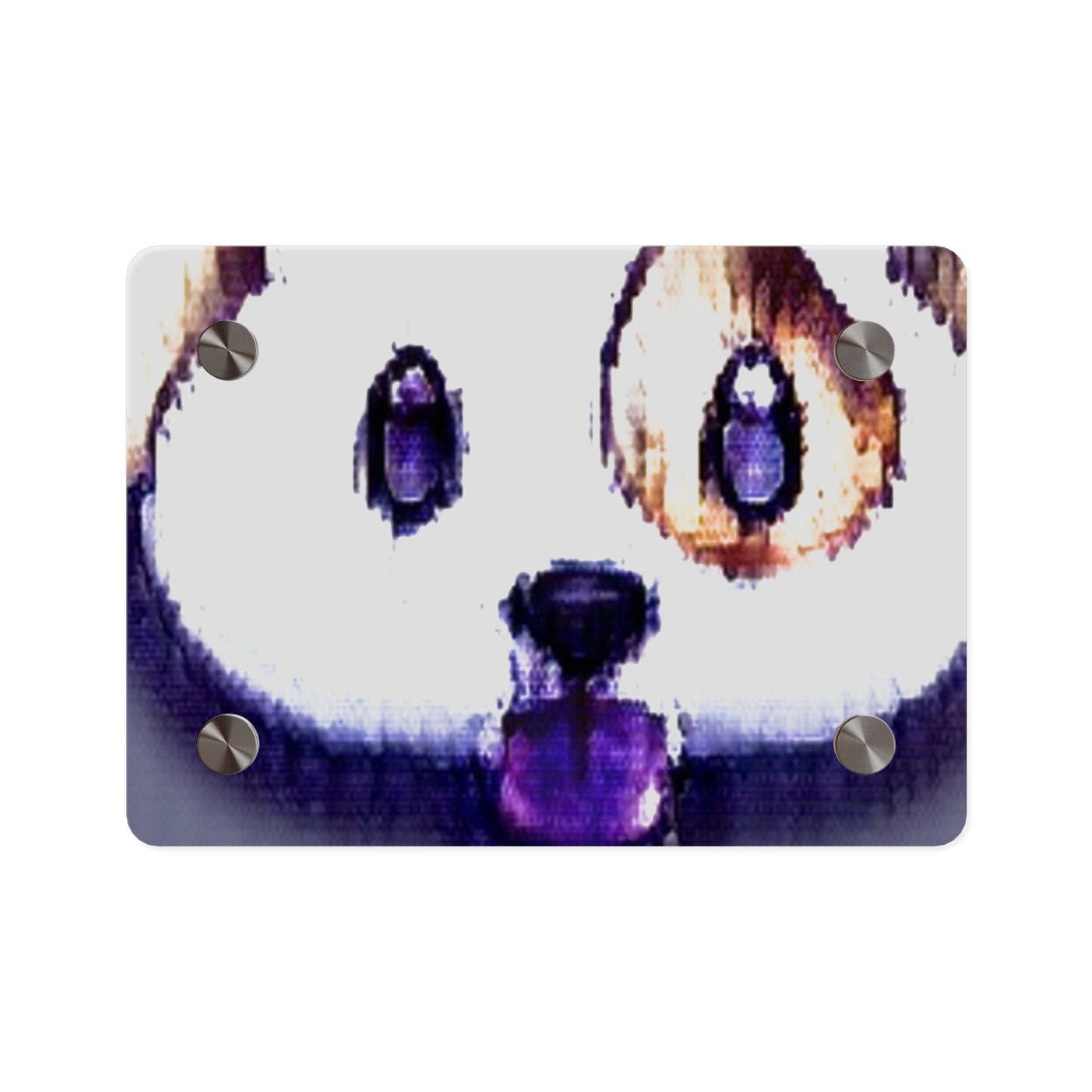 Cute Panda Acrylic Wall Art Panels