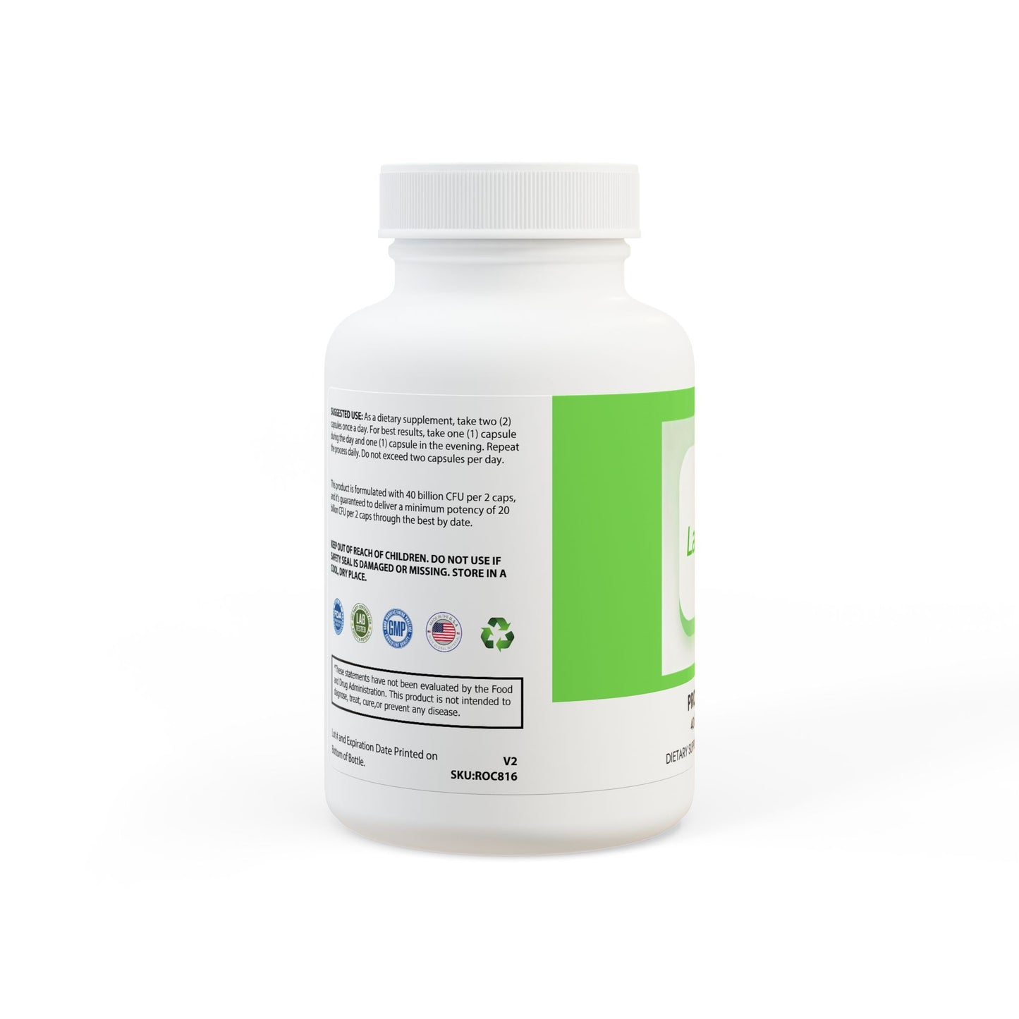 Probiotics Supplement (60 Capsules)