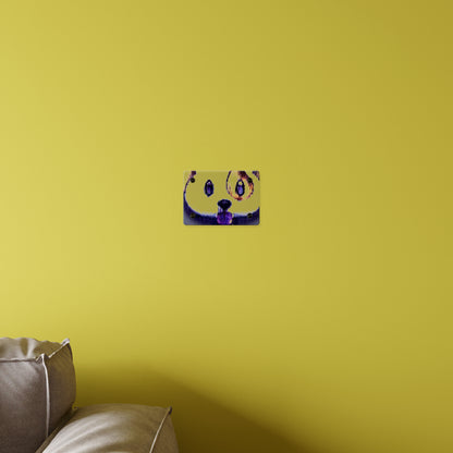 Cute Panda Acrylic Wall Art Panels