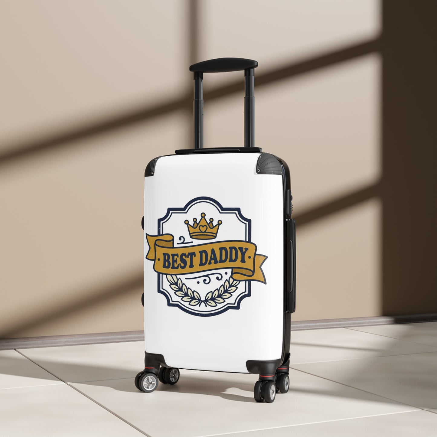 Best Daddy Suitcase — Personalized Travel Luggage for Dad (Father's Day Gift)